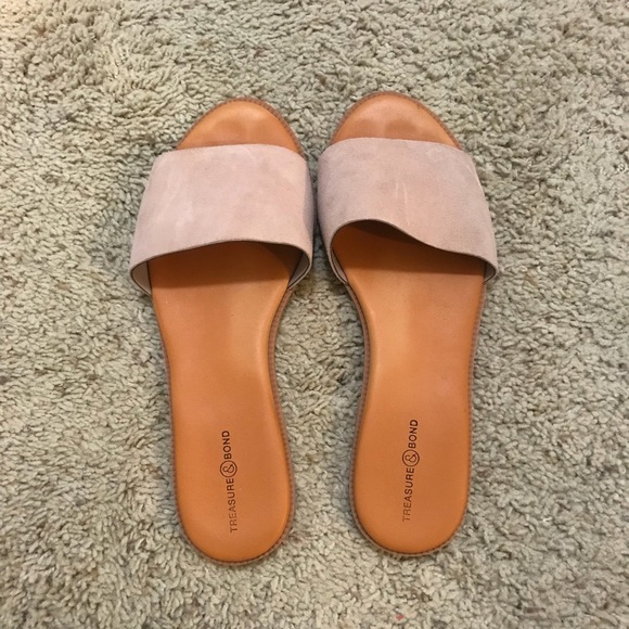 treasure and bond slide sandal